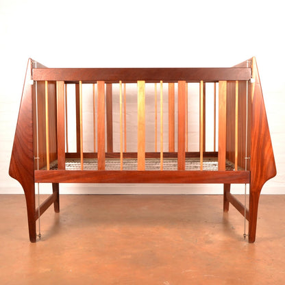 Mid Century Modern Baby Cot