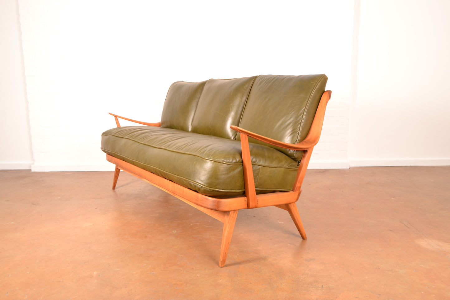 Mid Century Modern Banquette by Knoll