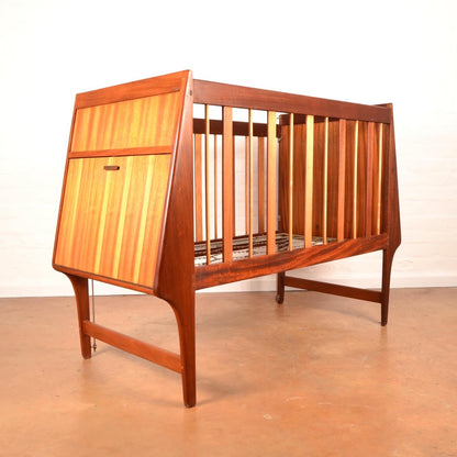 Mid Century Modern Baby Cot