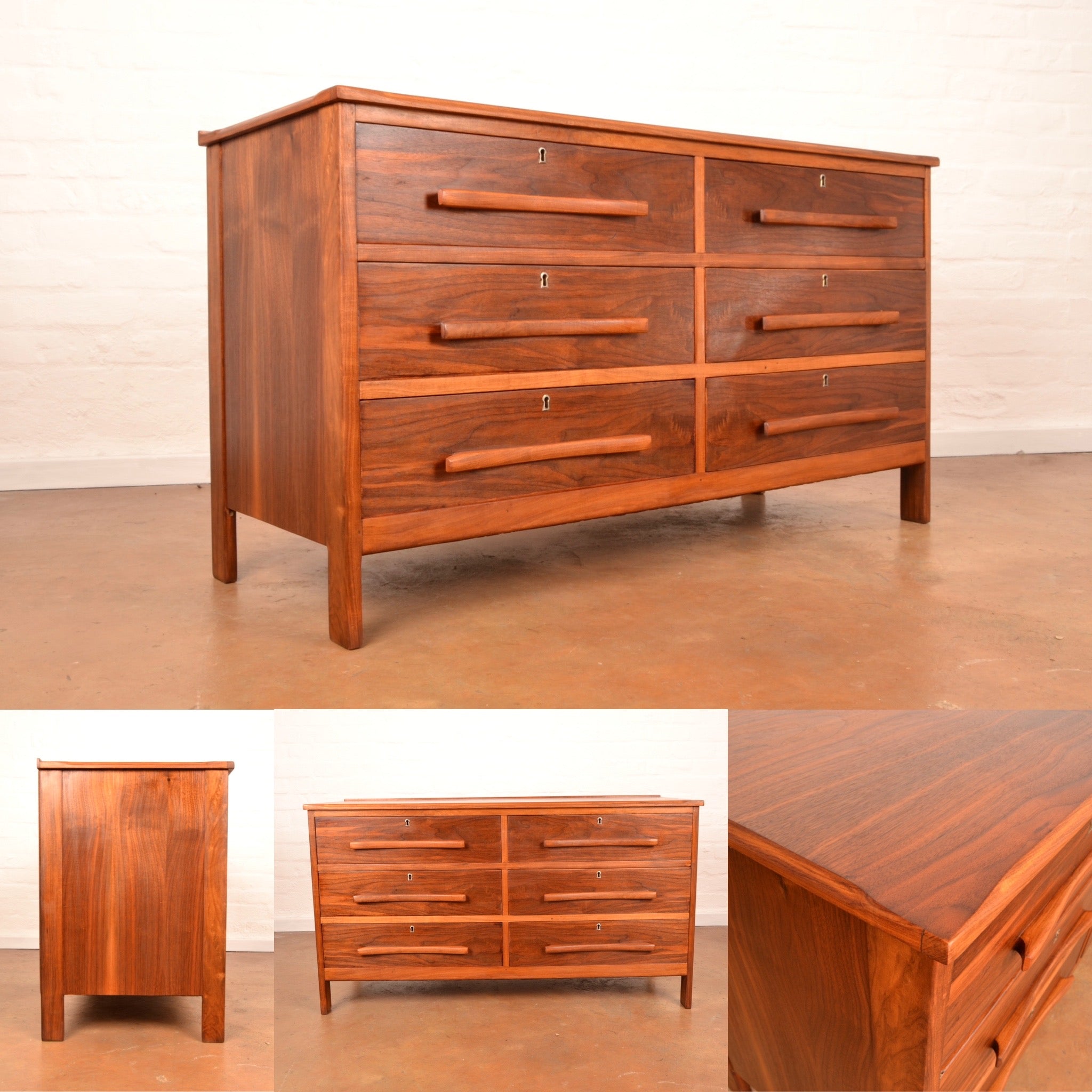 Mid Century Modern 6-Tier Chest of Drawers by Torrente