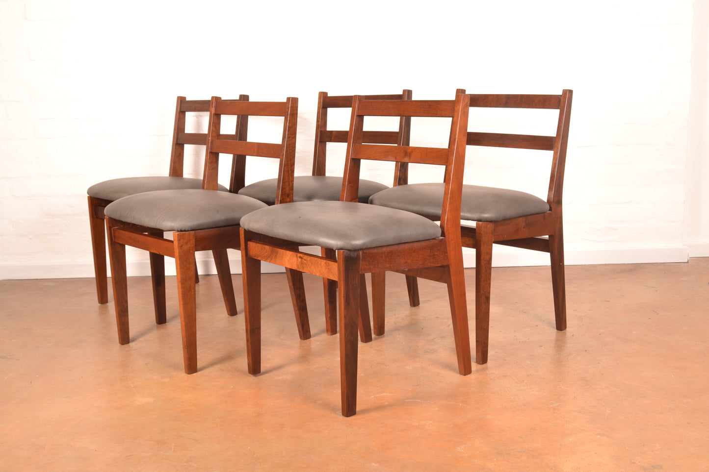 Set of 5 x Mid Century Modern Dining chairs