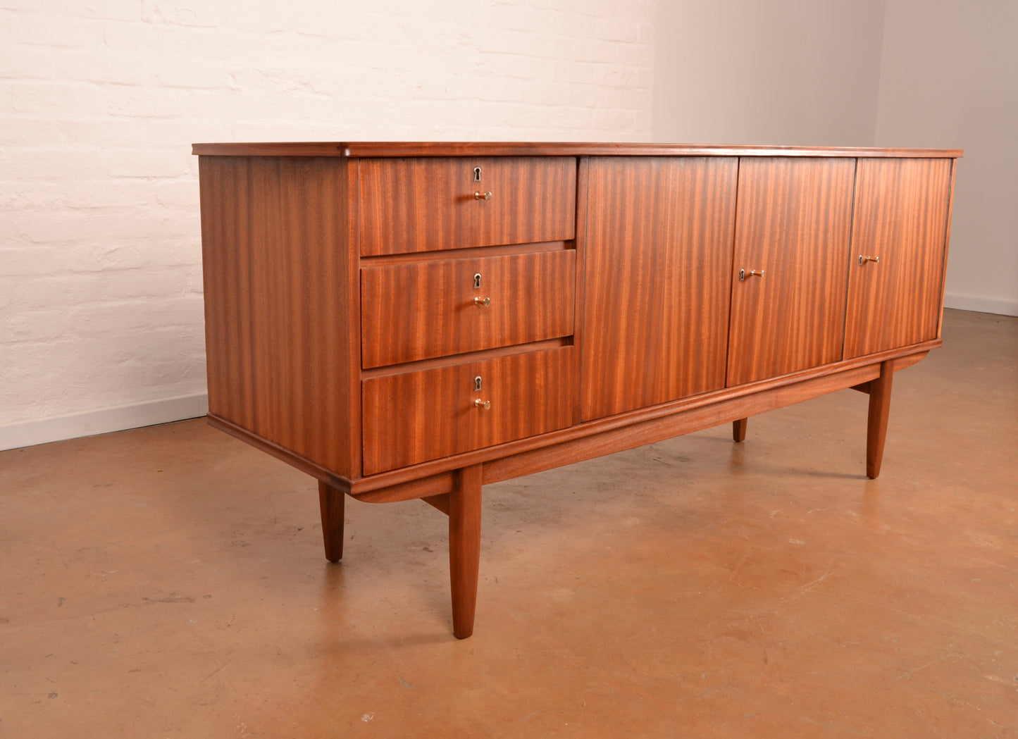 MCM Sideboard in Mahogany by DS Vorster & Co