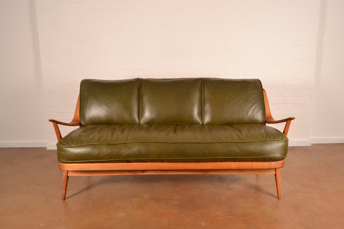 Mid Century Modern Banquette by Knoll