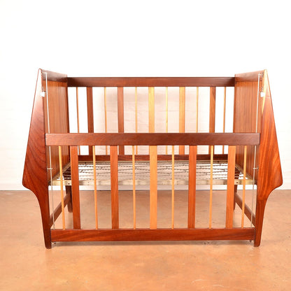 Mid Century Modern Baby Cot