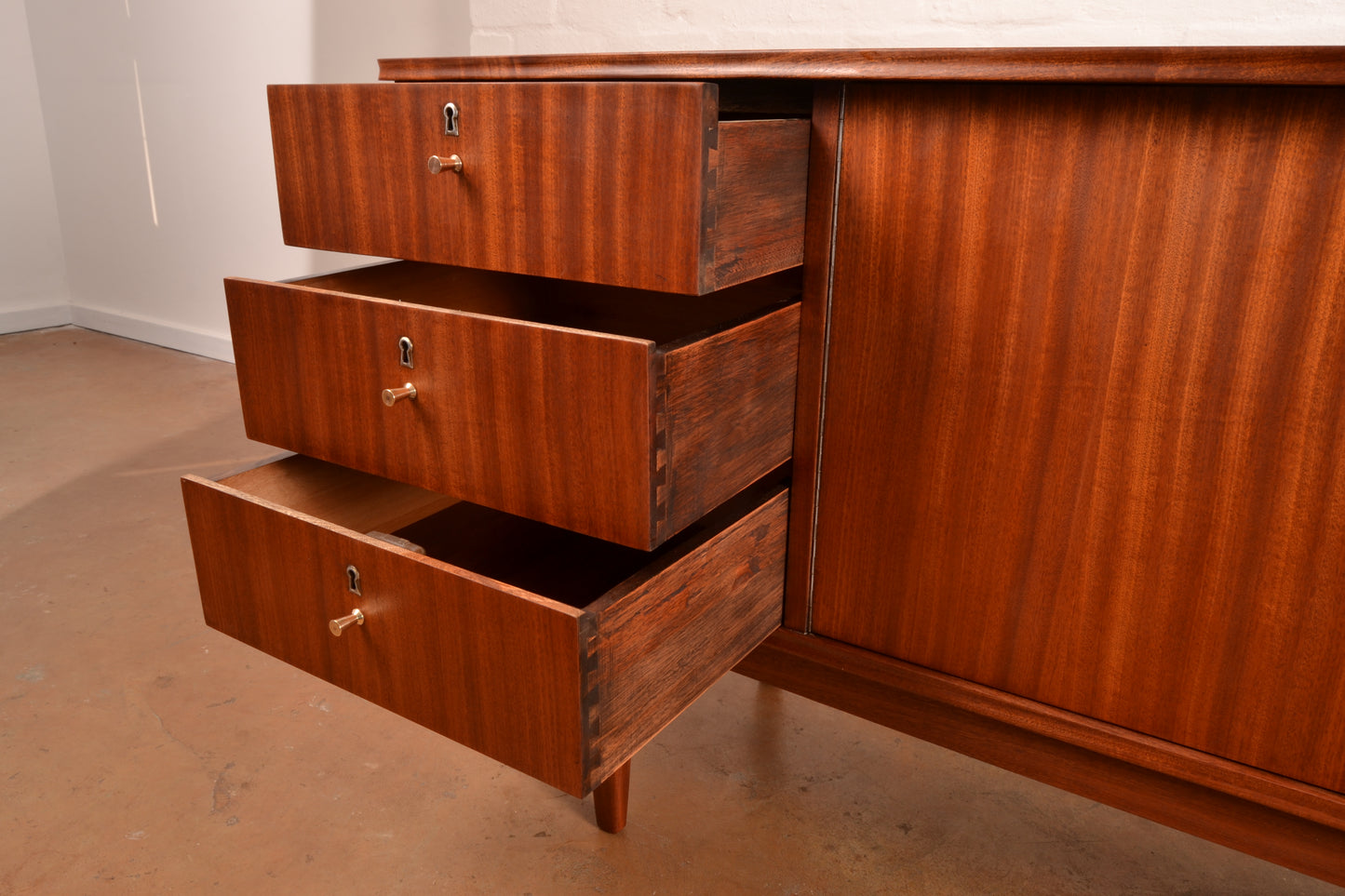 MCM Sideboard in Mahogany by DS Vorster & Co
