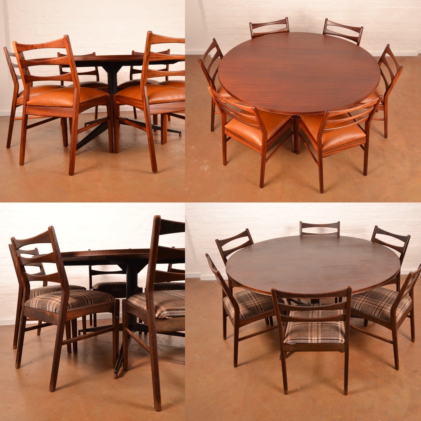 6-Seater Mid Century Modern Dining Set by DS Vorster & Co