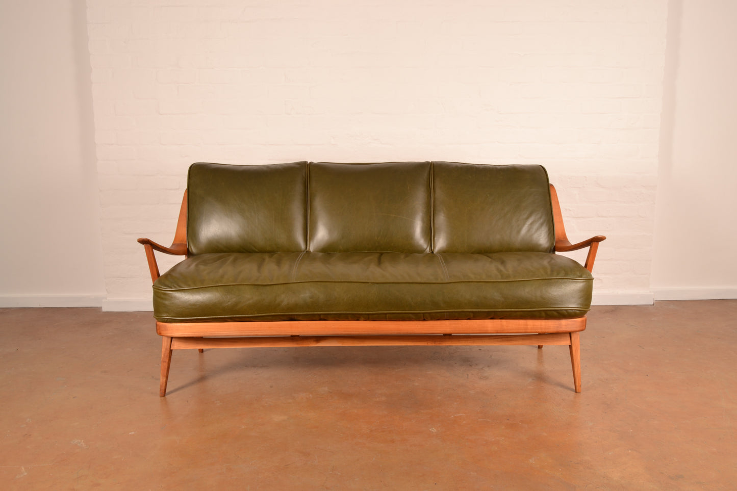 Mid Century Modern Banquette by Knoll