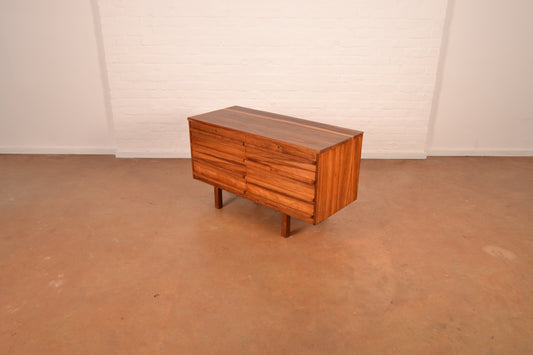 8-Drawer Mid-Century Modern Chest of Drawers in Kiaat
