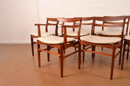 Set of 8 x MCM Dining Chairs by DS Vorster & Co
