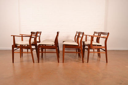 Set of 8 x MCM Dining Chairs by DS Vorster & Co