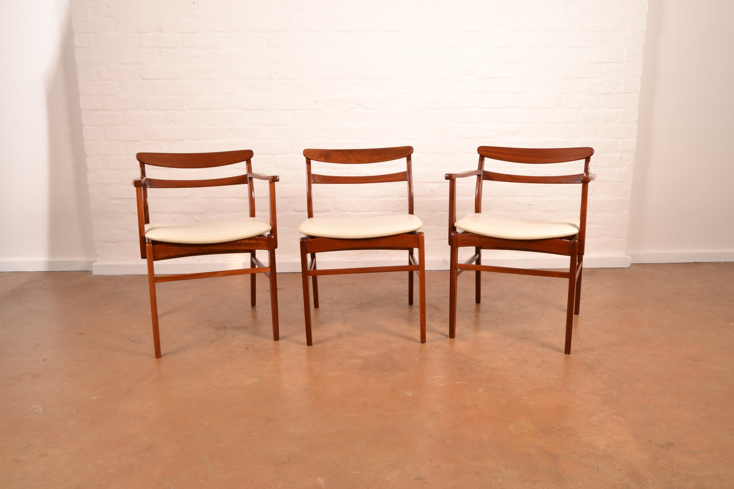 Set of 8 x MCM Dining Chairs by DS Vorster & Co