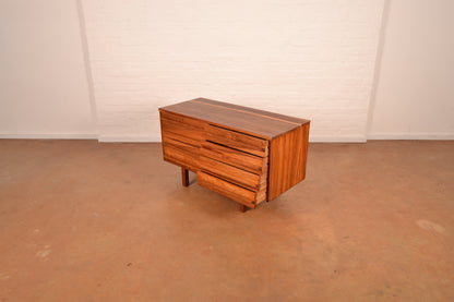 8-Drawer Mid-Century Modern Chest of Drawers in Kiaat