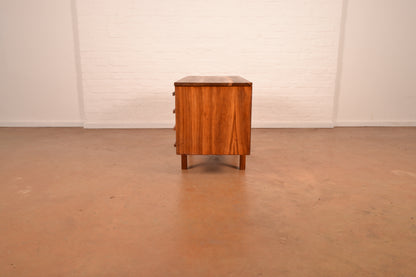 8-Drawer Mid-Century Modern Chest of Drawers in Kiaat