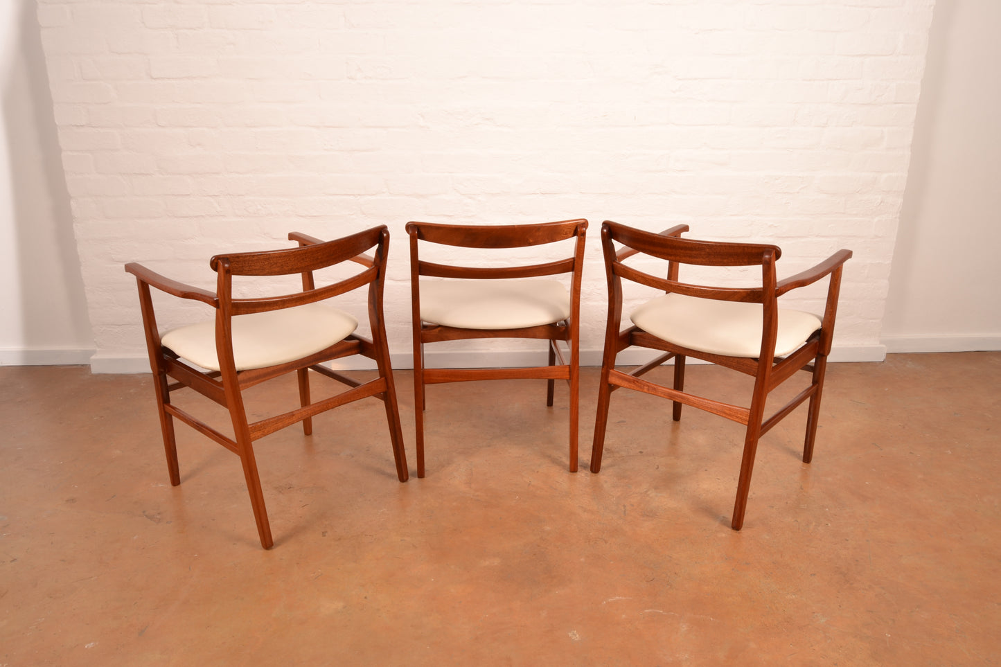 Set of 8 x MCM Dining Chairs by DS Vorster & Co