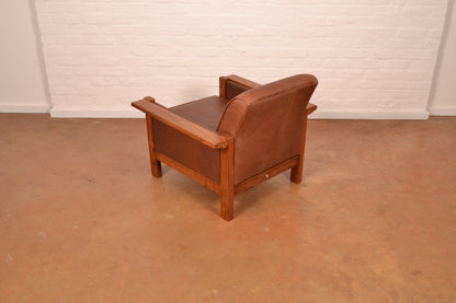 Vintage South African MCM Solid Kiaat Armchair by Lubis
