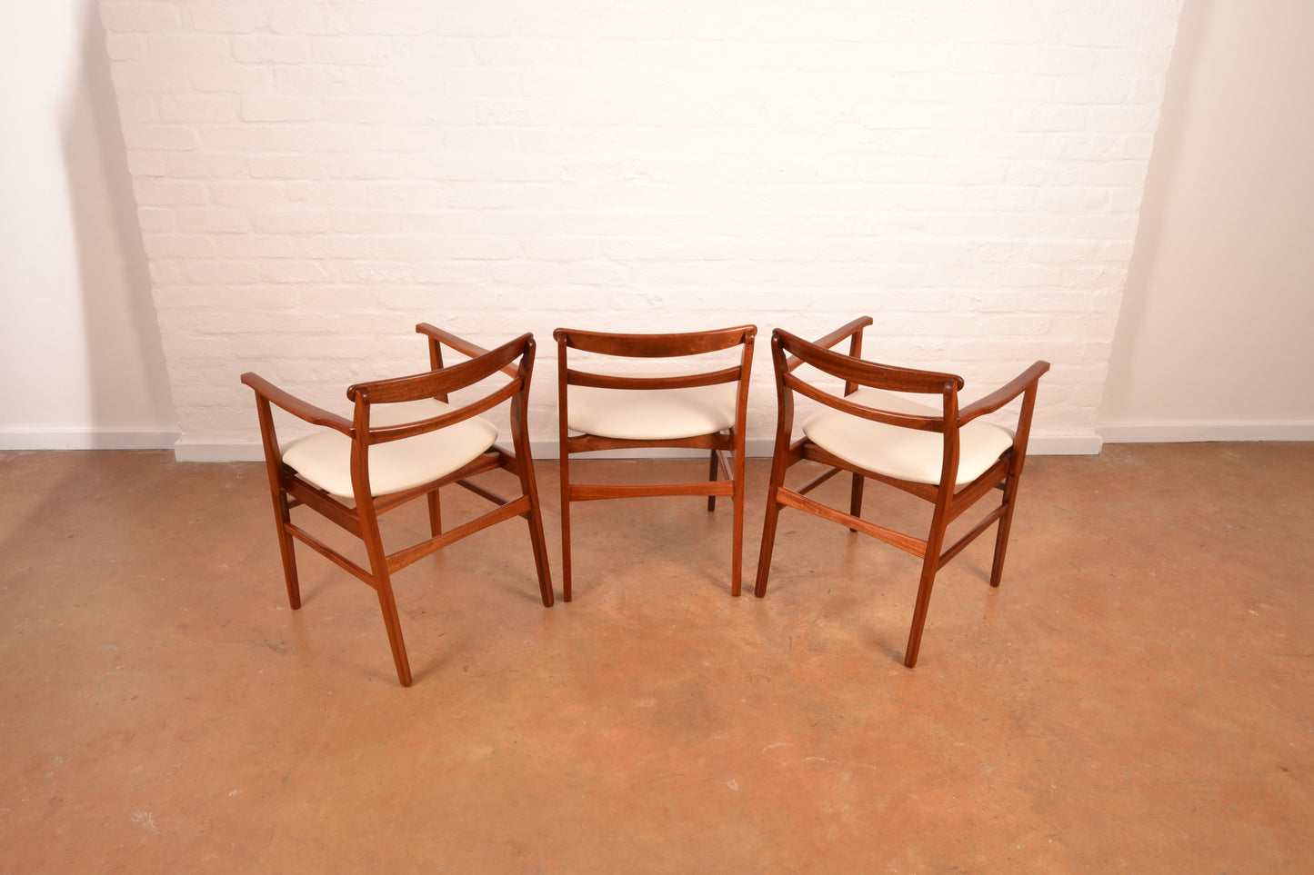 Set of 8 x MCM Dining Chairs by DS Vorster & Co