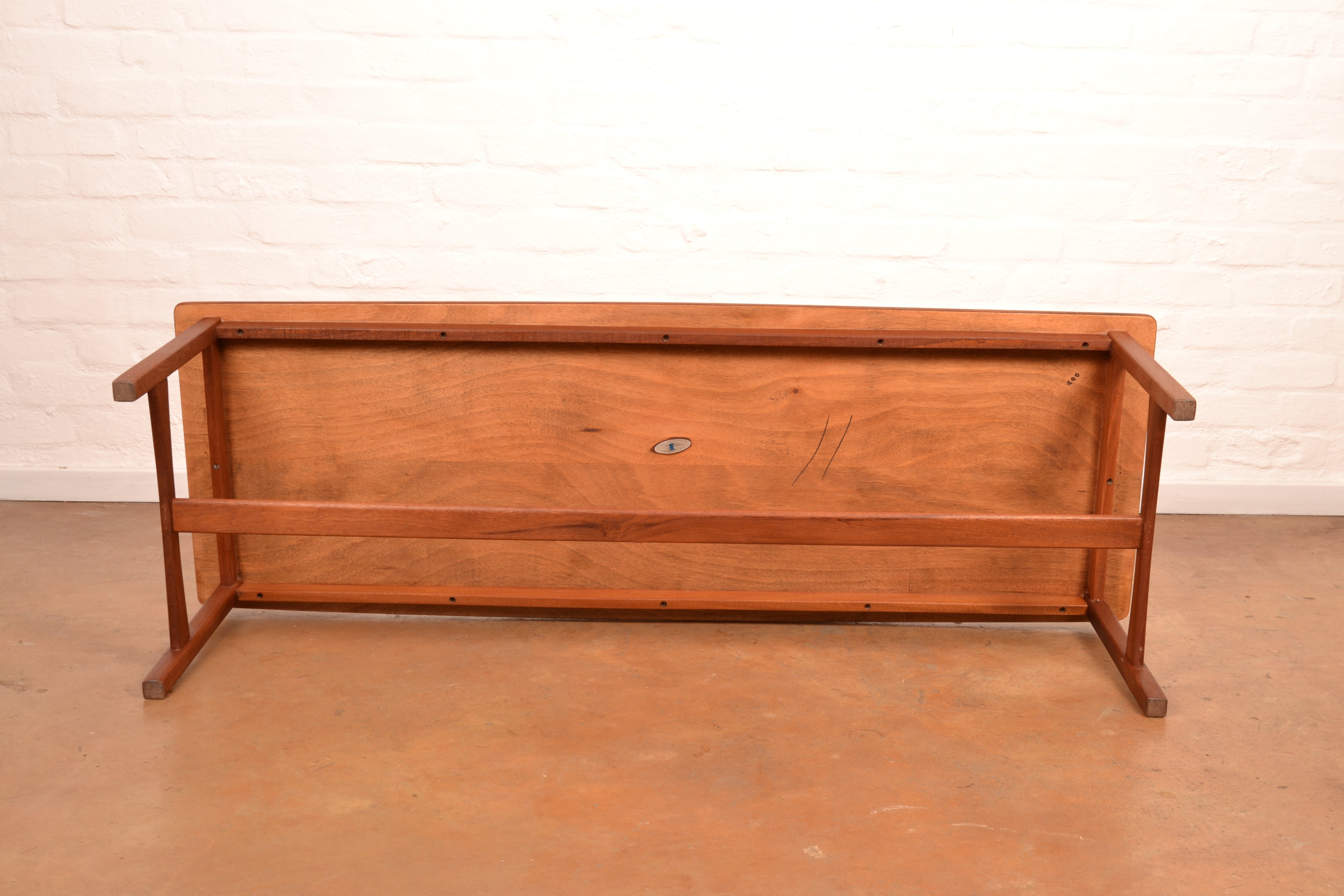 Vintage South African MCM Coffee Table in Mahogany designed by John Tabraham for Kallenbach's