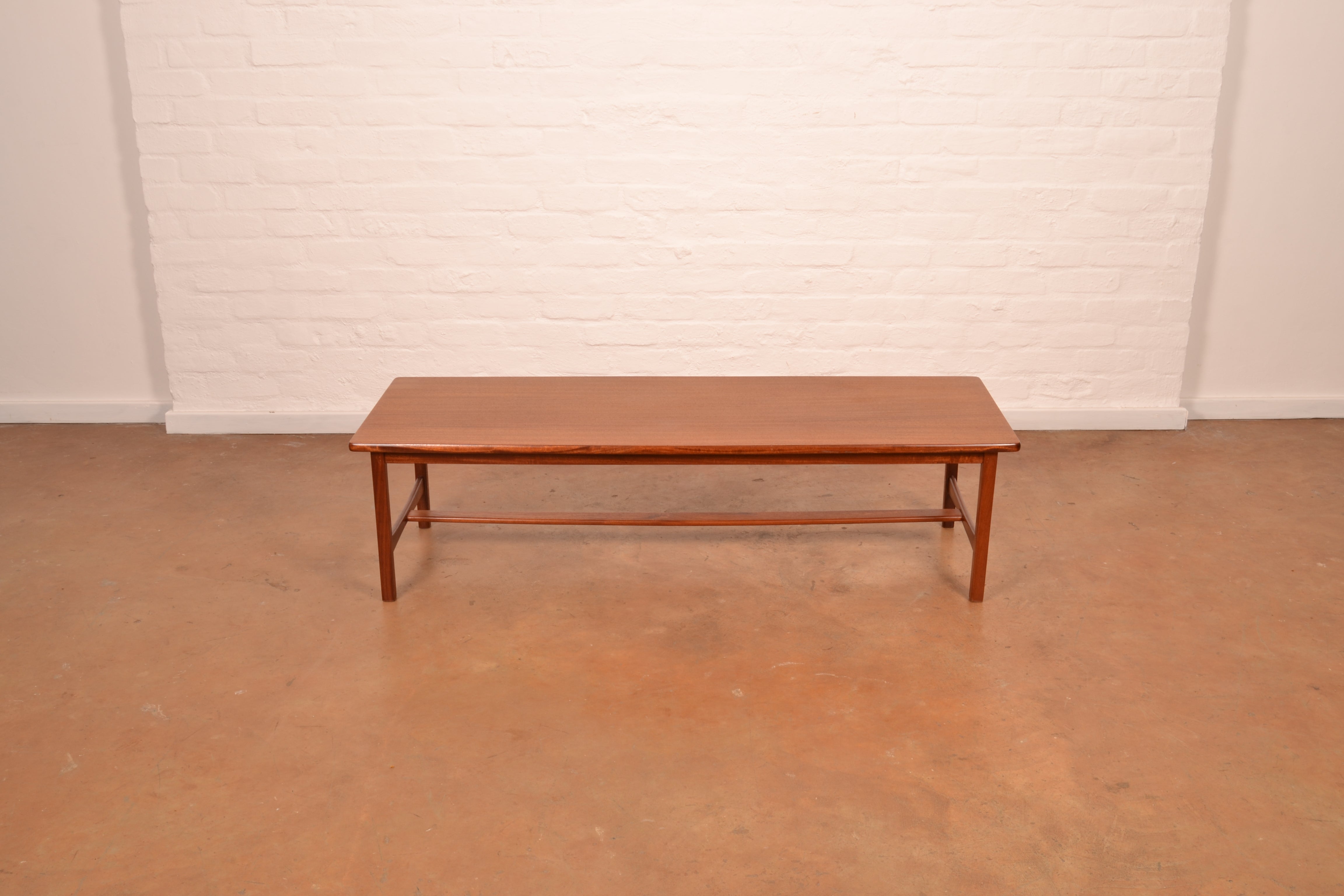 Vintage South African MCM Coffee Table in Mahogany designed by John Tabraham for Kallenbach's