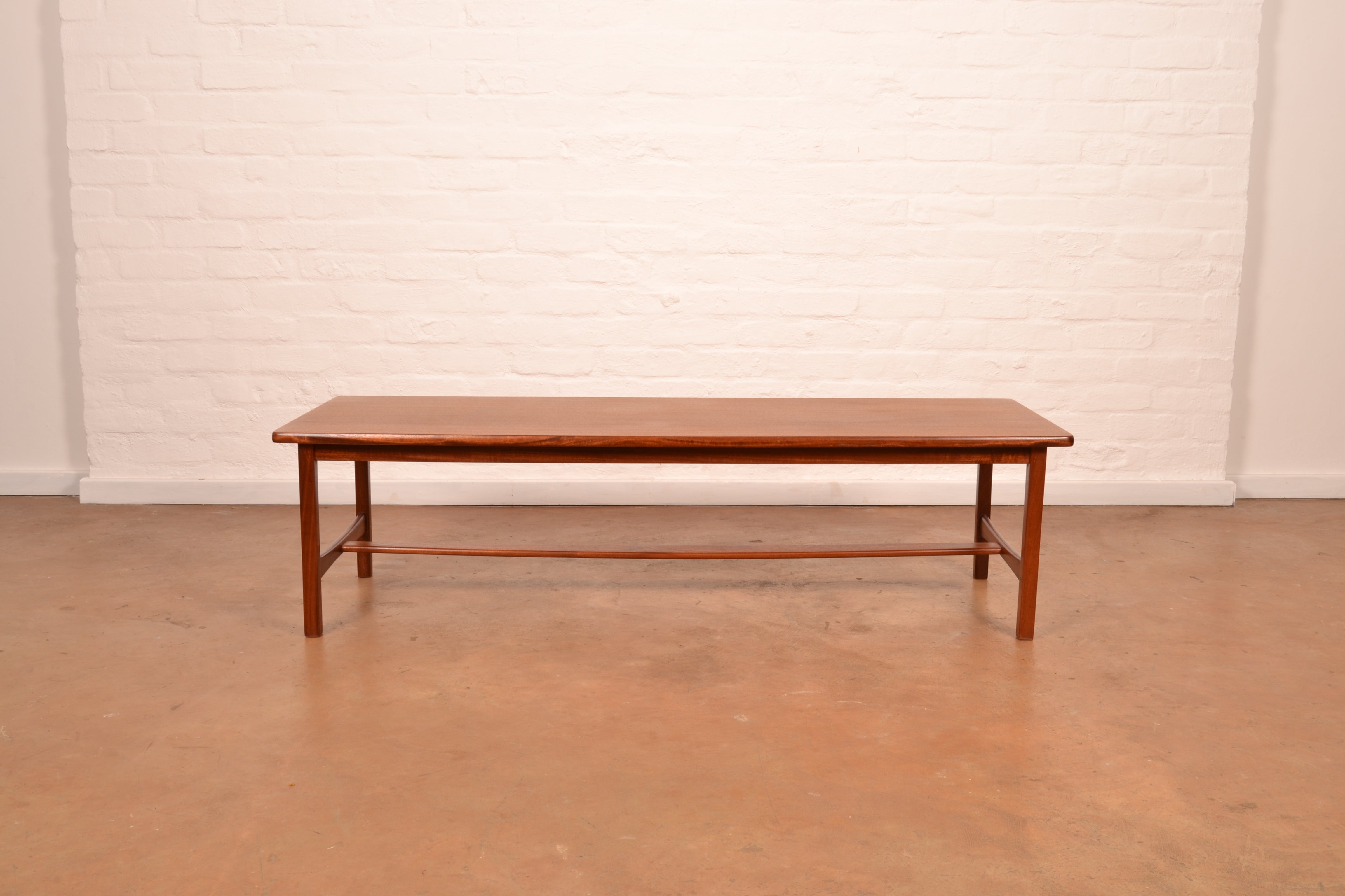 Vintage South African MCM Coffee Table in Mahogany designed by John Tabraham for Kallenbach's