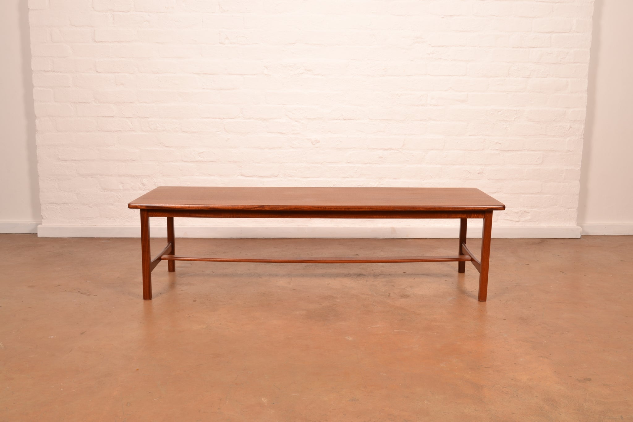 Vintage South African MCM Coffee Table in Mahogany designed by John Tabraham for Kallenbach's