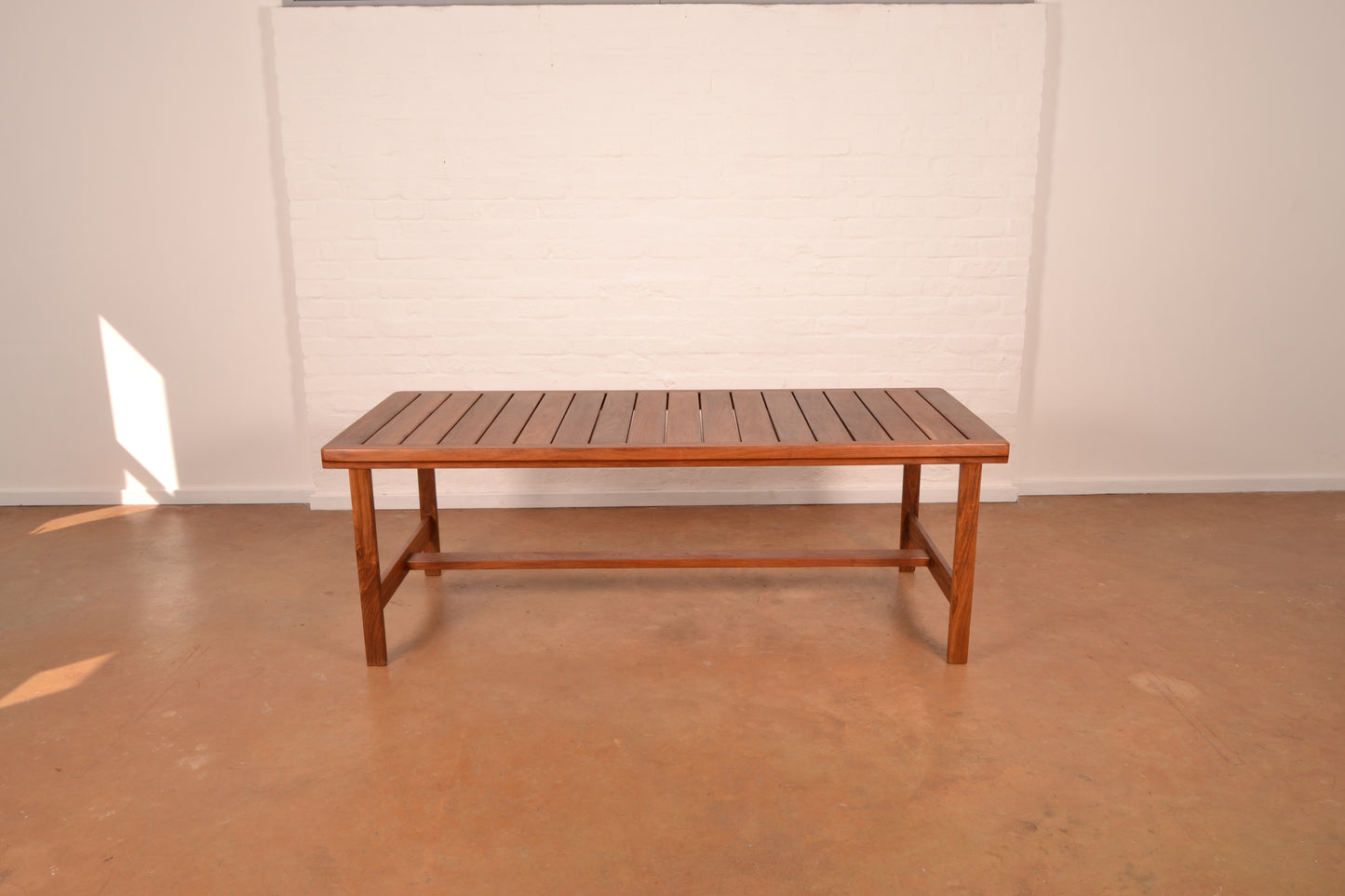 Vintage Solid Kiaat MCM Dining Table by DS Vorster & Co