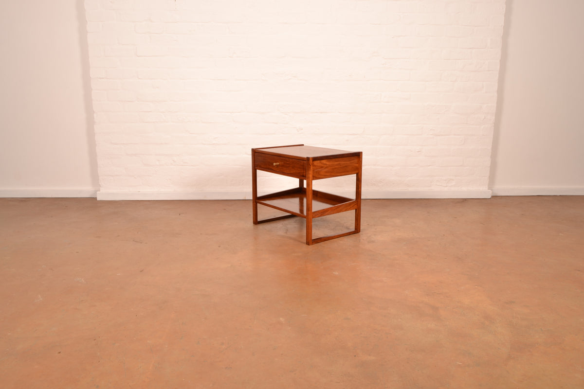 Kallenbach’s Mid-Century Modern Kiaat Nightstand