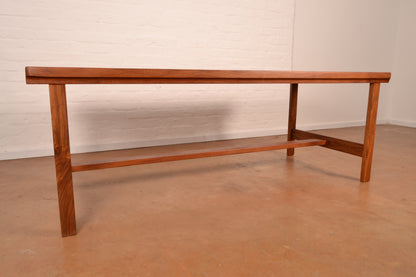 Vintage Solid Kiaat MCM Dining Table by DS Vorster & Co