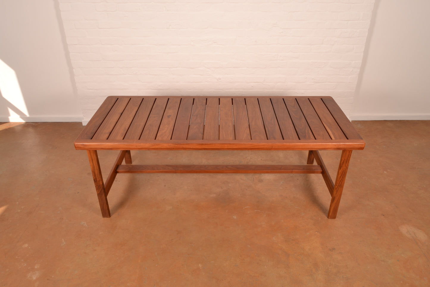 Vintage Solid Kiaat MCM Dining Table by DS Vorster & Co