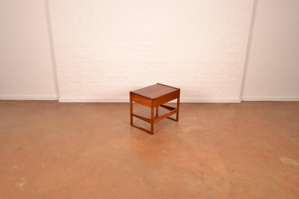 Kallenbach’s Mid-Century Modern Kiaat Nightstand