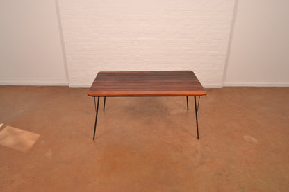Vintage South African 6-Seater Outdoor Dining Set in solid Mahogany & Mild Steel