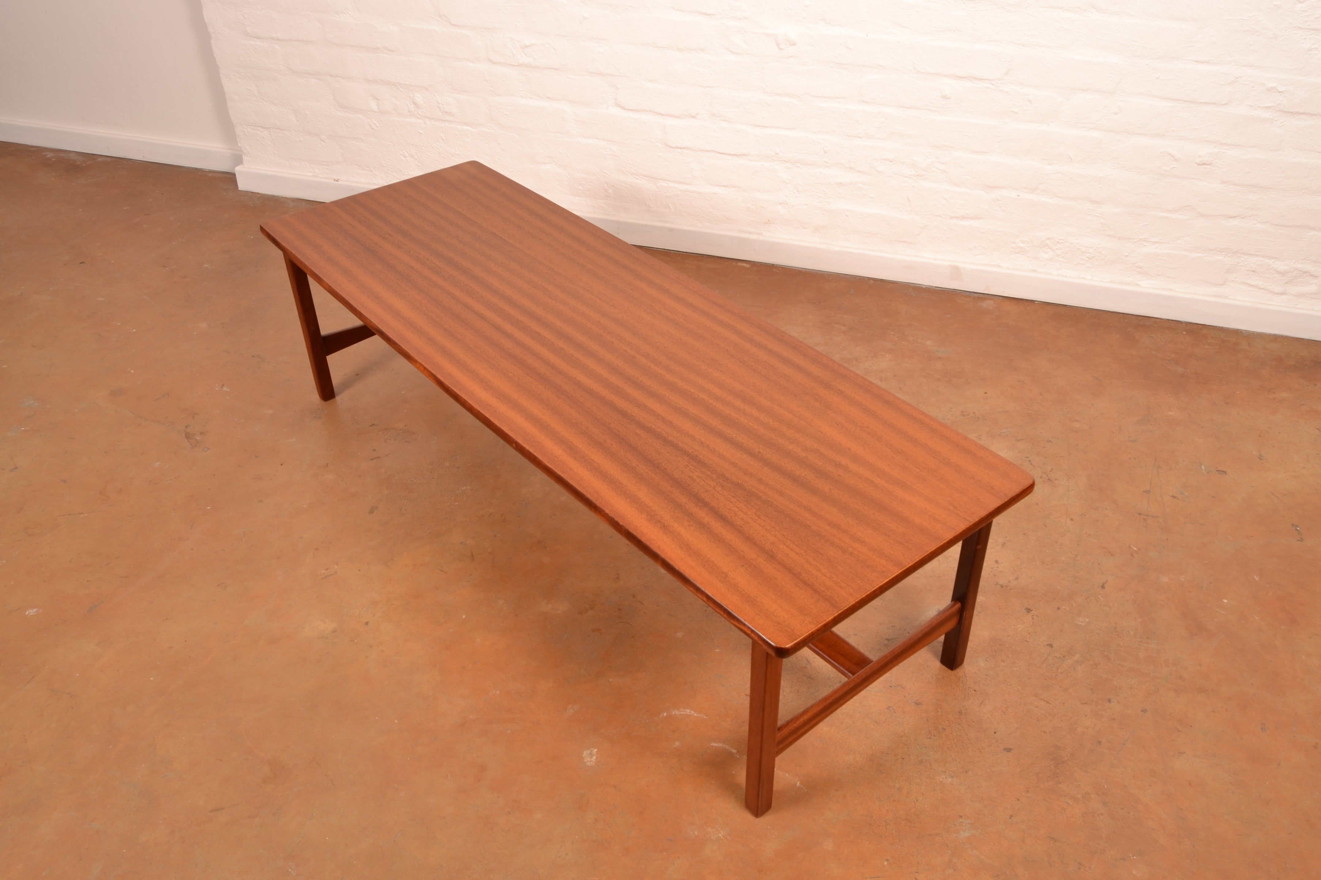 Vintage South African MCM Coffee Table in Mahogany designed by John Tabraham for Kallenbach's