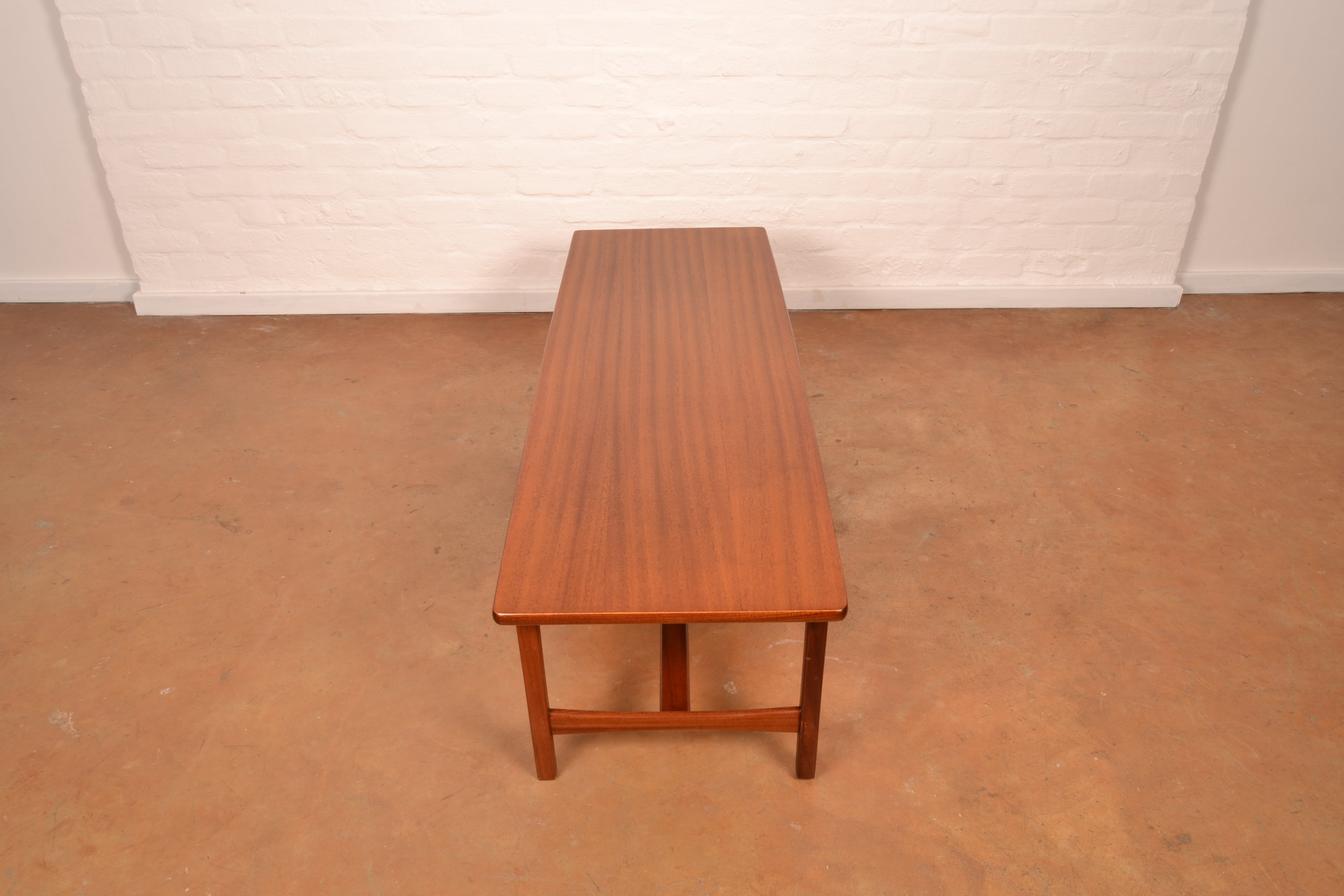 Vintage South African MCM Coffee Table in Mahogany designed by John Tabraham for Kallenbach's