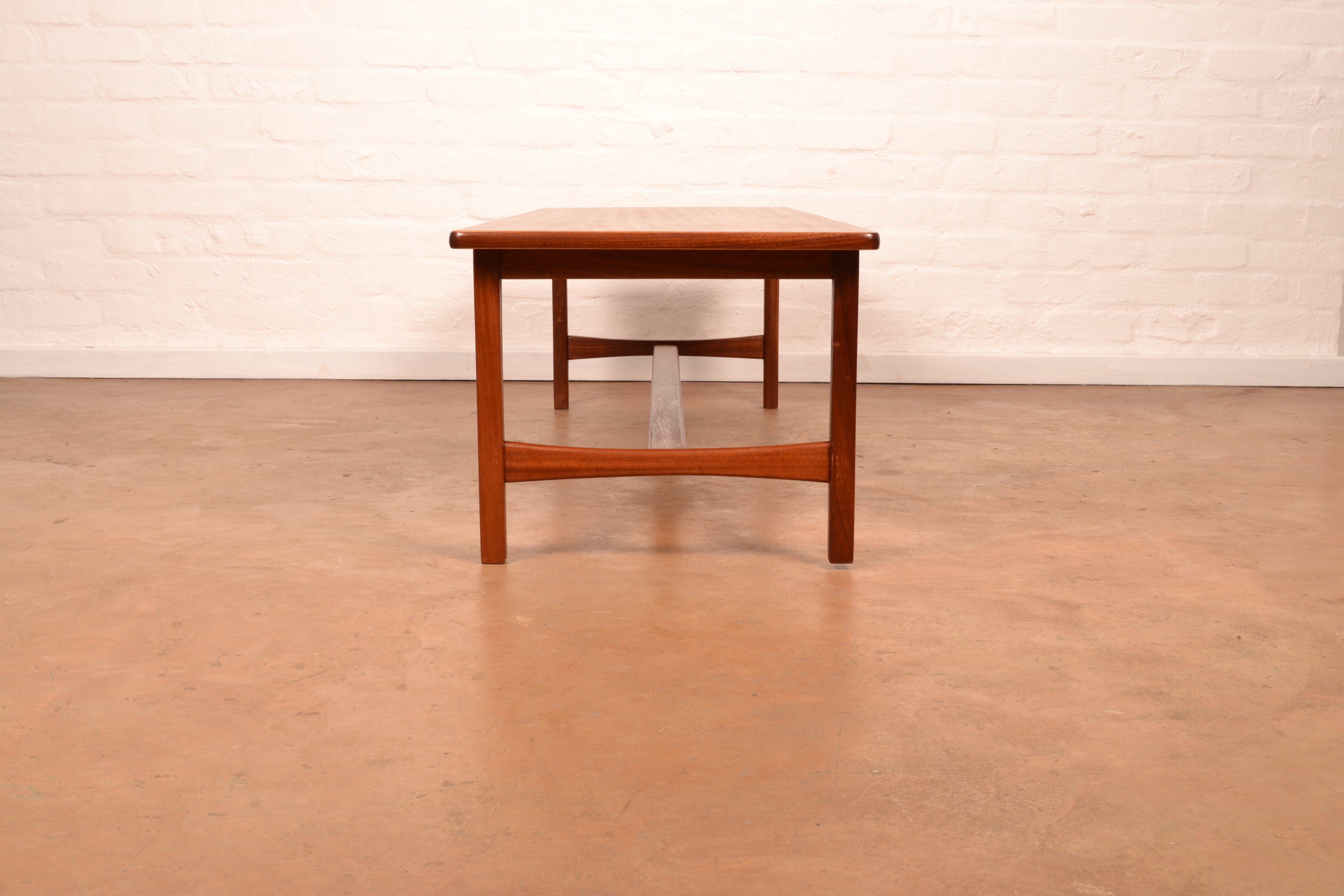 Vintage South African MCM Coffee Table in Mahogany designed by John Tabraham for Kallenbach's