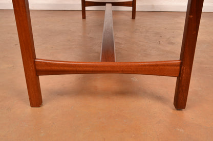 Vintage South African MCM Coffee Table in Mahogany designed by John Tabraham for Kallenbach's