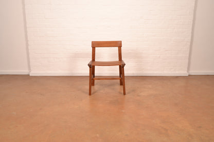 Set of 6 x Vintage Solid Kiaat MCM Dining Chairs by DS Vorster & Co