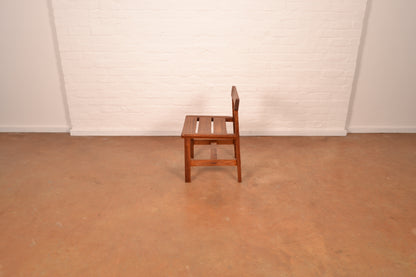 Set of 6 x Vintage Solid Kiaat MCM Dining Chairs by DS Vorster & Co