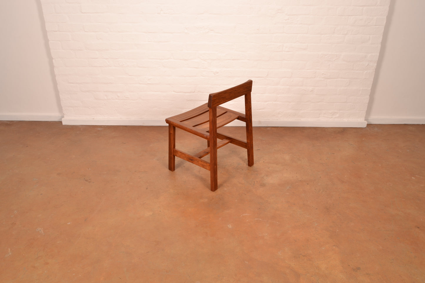 Set of 6 x Vintage Solid Kiaat MCM Dining Chairs by DS Vorster & Co