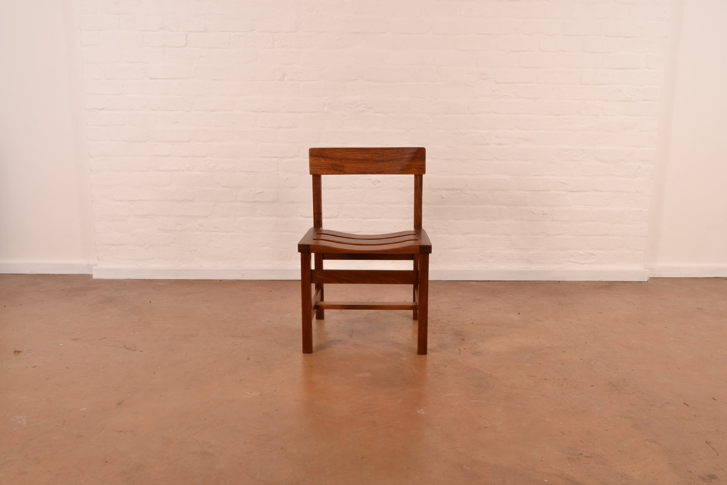 Set of 4 x Mid Century Modern Dining Chairs in Solid Kiaat