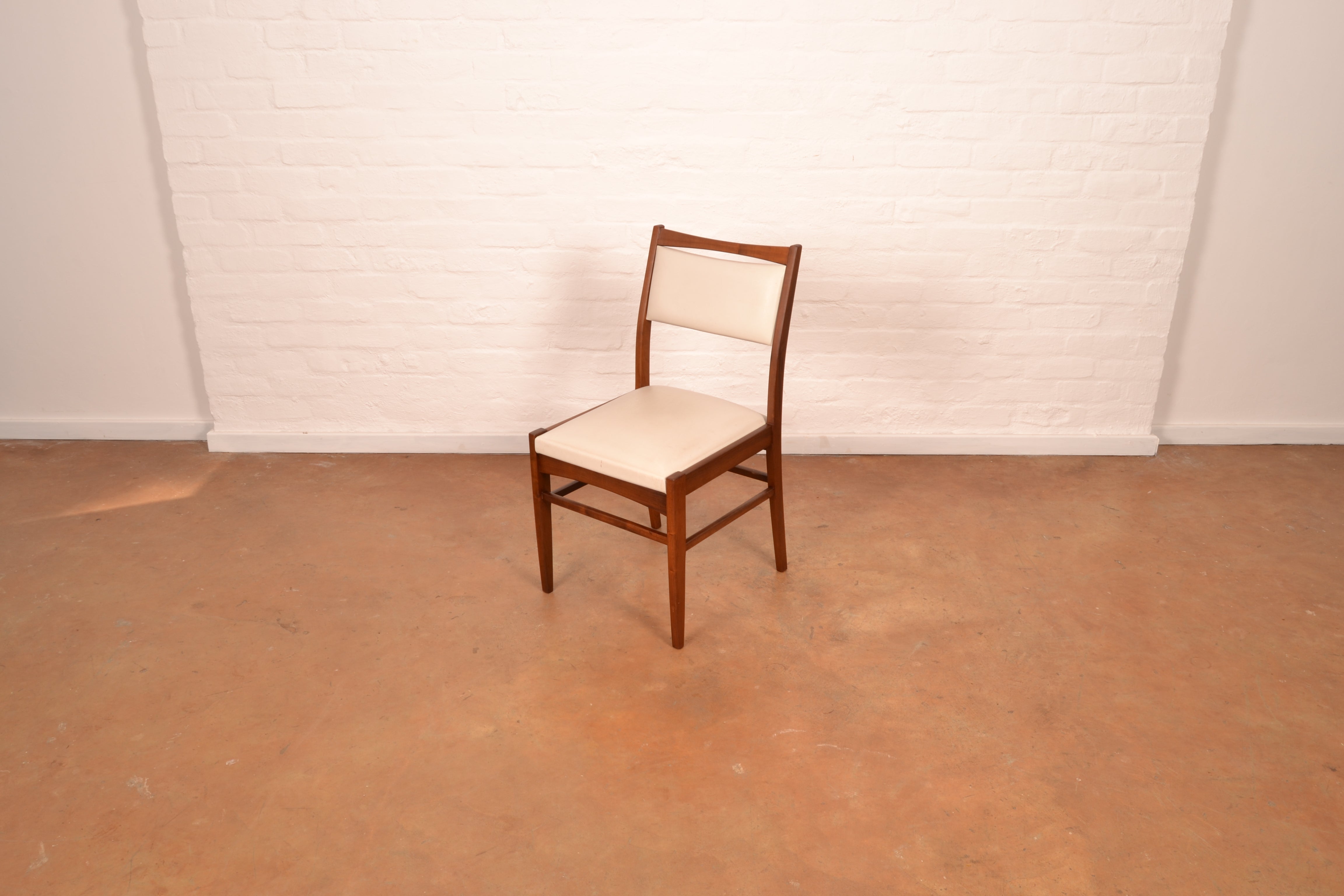 Set of 4 x Vintage MCM Dining chairs in Imbuia by DS Vorster & Co
