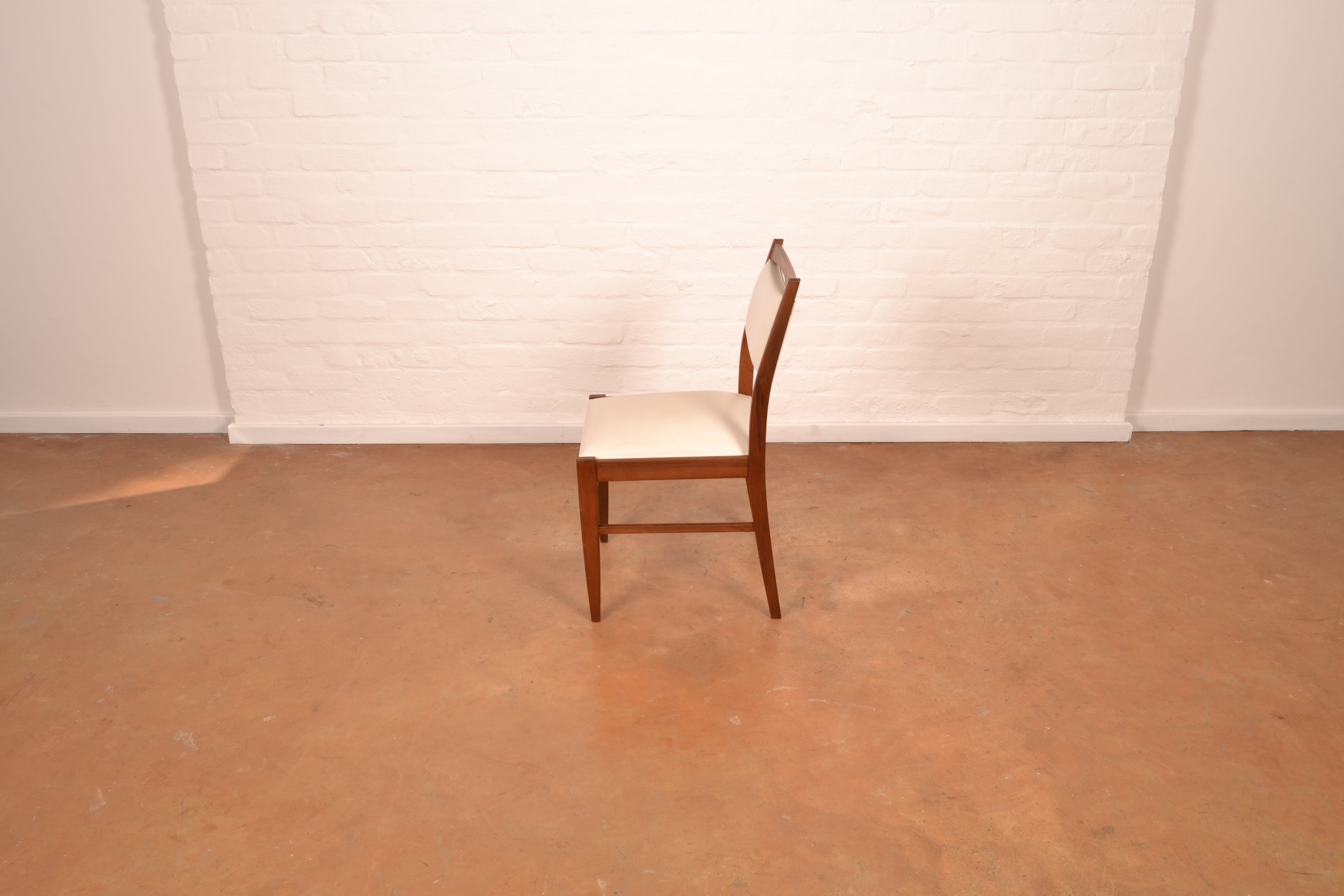 Set of 4 x Vintage MCM Dining chairs in Imbuia by DS Vorster & Co