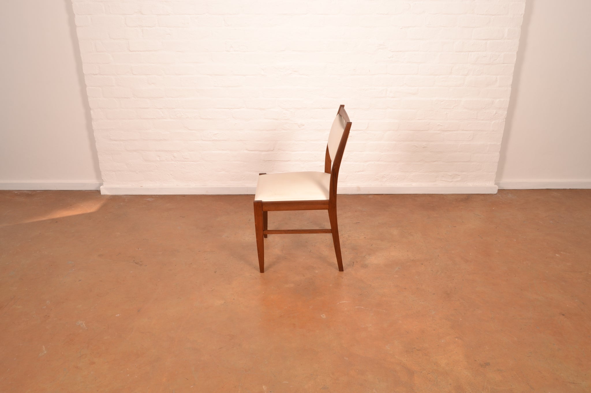 Set of 4 x Vintage MCM Dining chairs in Imbuia by DS Vorster & Co