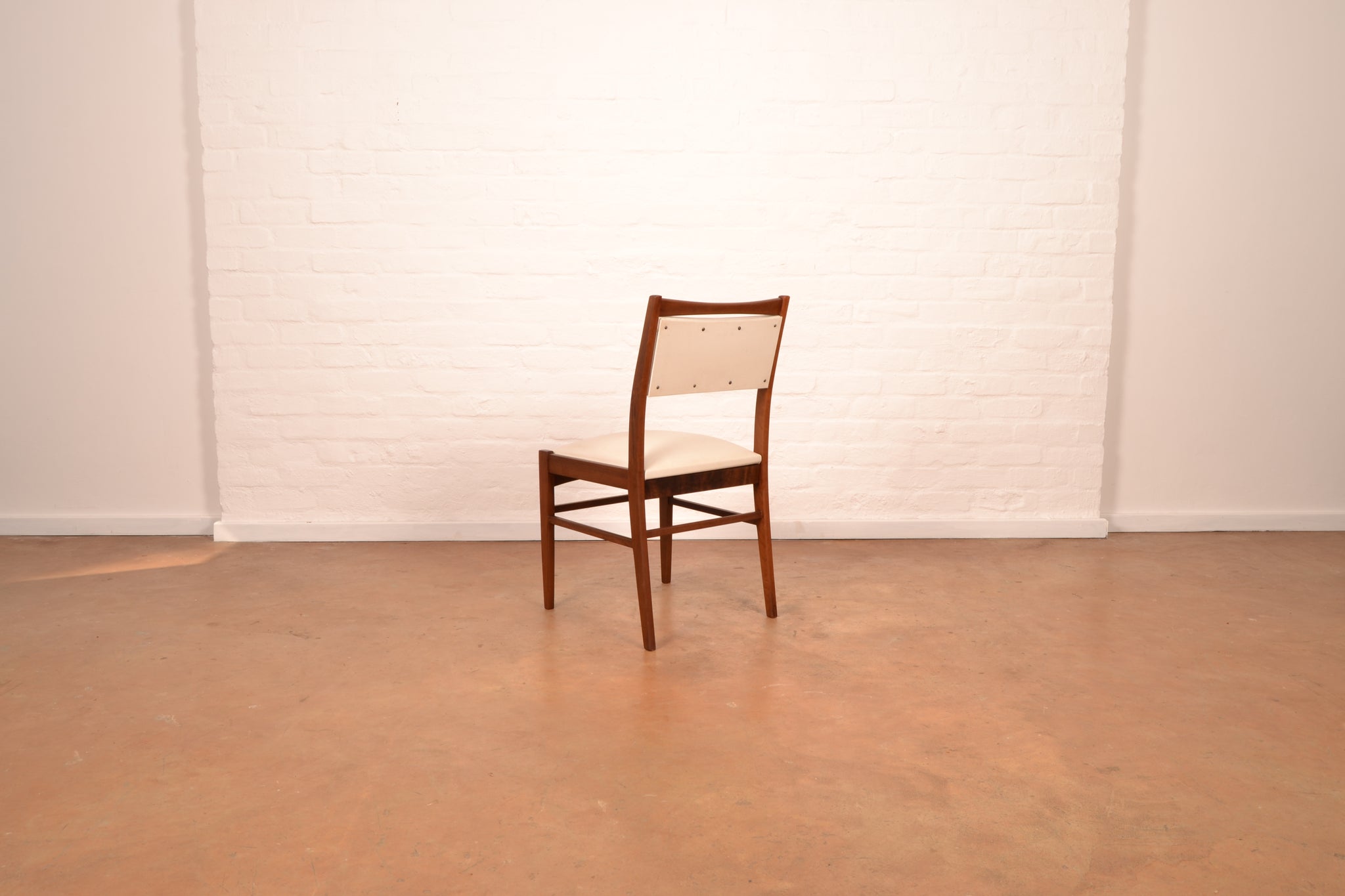 Set of 4 x Vintage MCM Dining chairs in Imbuia by DS Vorster & Co