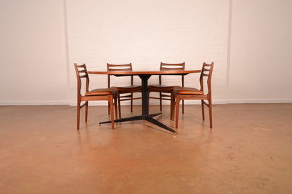 Fully Restored South African Mid-Century Modern 6-Seater Dining Set in Mahogany by DS Vorster & Co