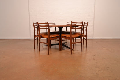 Fully Restored South African Mid-Century Modern 6-Seater Dining Set in Mahogany by DS Vorster & Co