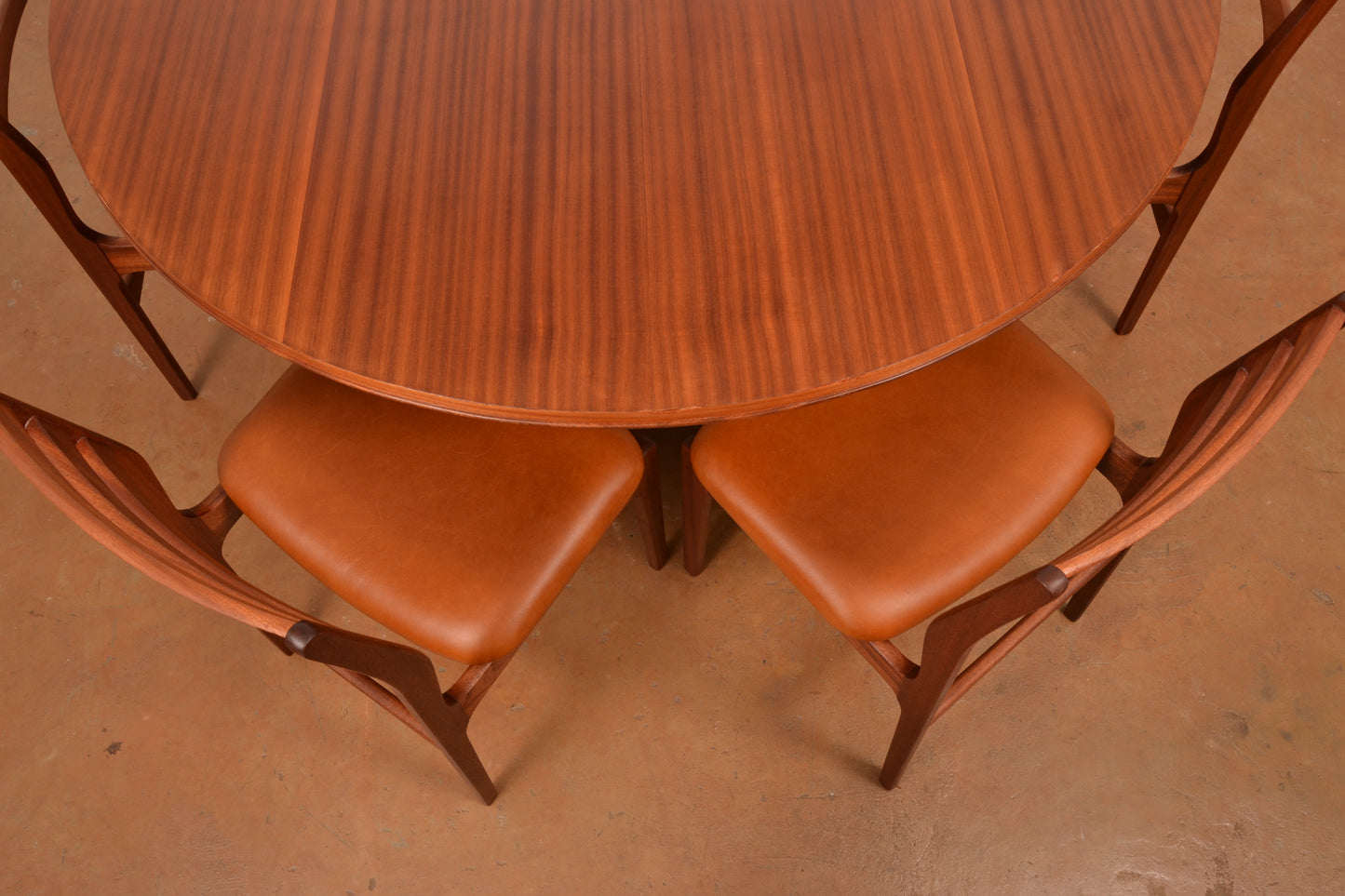 Fully Restored South African Mid-Century Modern 6-Seater Dining Set in Mahogany by DS Vorster & Co