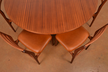 Fully Restored South African Mid-Century Modern 6-Seater Dining Set in Mahogany by DS Vorster & Co