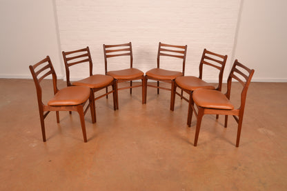 Fully Restored South African Mid-Century Modern 6-Seater Dining Set in Mahogany by DS Vorster & Co