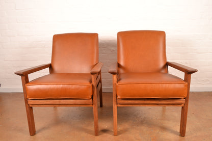 Pair of Mid Century Modern Lubis Armchairs