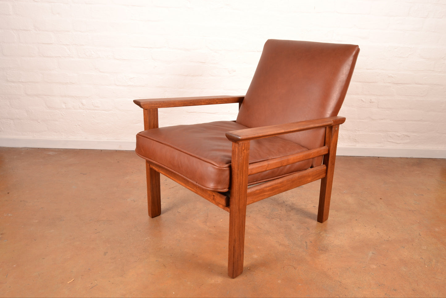 Pair of Mid Century Modern Lubis Armchairs
