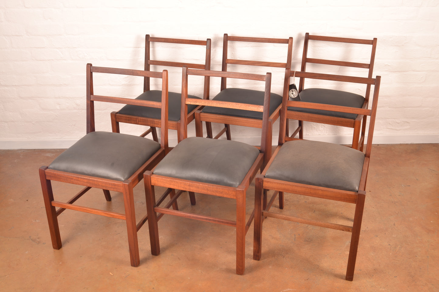 Set of 6 x Mid Century Modern Dining Chairs